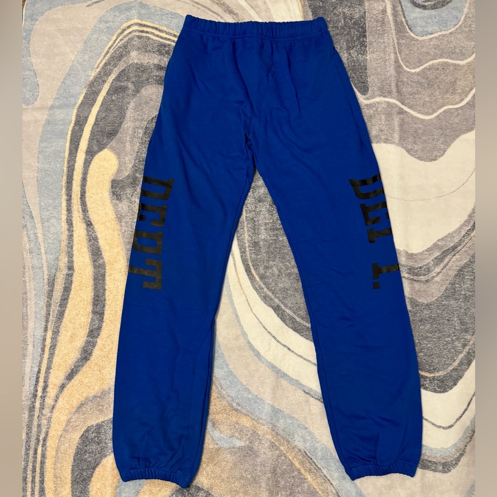 Gallery Dept Blue Logo Sweatpants Men’s Size Large
